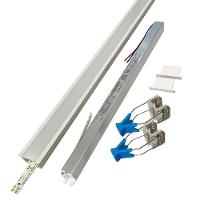 Perfil De Led De Embutir Save Energy Lls Flex Ii 3 Metros Com Led 3000k Luz Amarela Branco - 4