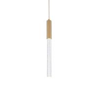 Lustre Pendente Nordecor Vanna 2395 Dourado Led Bivolt Dourado 2395 - 1