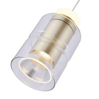 Lustre Pendente Nordecor Roz 2698 Dourado Fosco Led Bivolt Dourado Fosco 2698 - 5