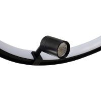 Lustre Pendente Nordecor Lilla 2539 Preto Led Bivolt - 5