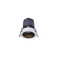Spot De Embutir Nordecor Zagle Redondo Led Alto Irc 97 5w Bivolt Branco 2700k Luz Amarela - 1