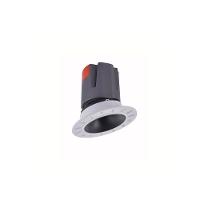 Spot De Embutir Nordecor Zagle No-frame Redondo Led Alto Irc 97 5w Bivolt Preto 2700k Luz Amarela - 4