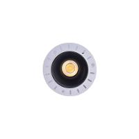 Spot De Embutir Nordecor Zagle No-frame Redondo Led Alto Irc 97 10w Bivolt Preto 2700k Luz Amarela - 3