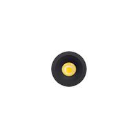 Spot De Embutir Para Móvel Nordecor Elysa Mini Redondo Led 3w Bivolt Preto 3000k Luz Amarela - 5
