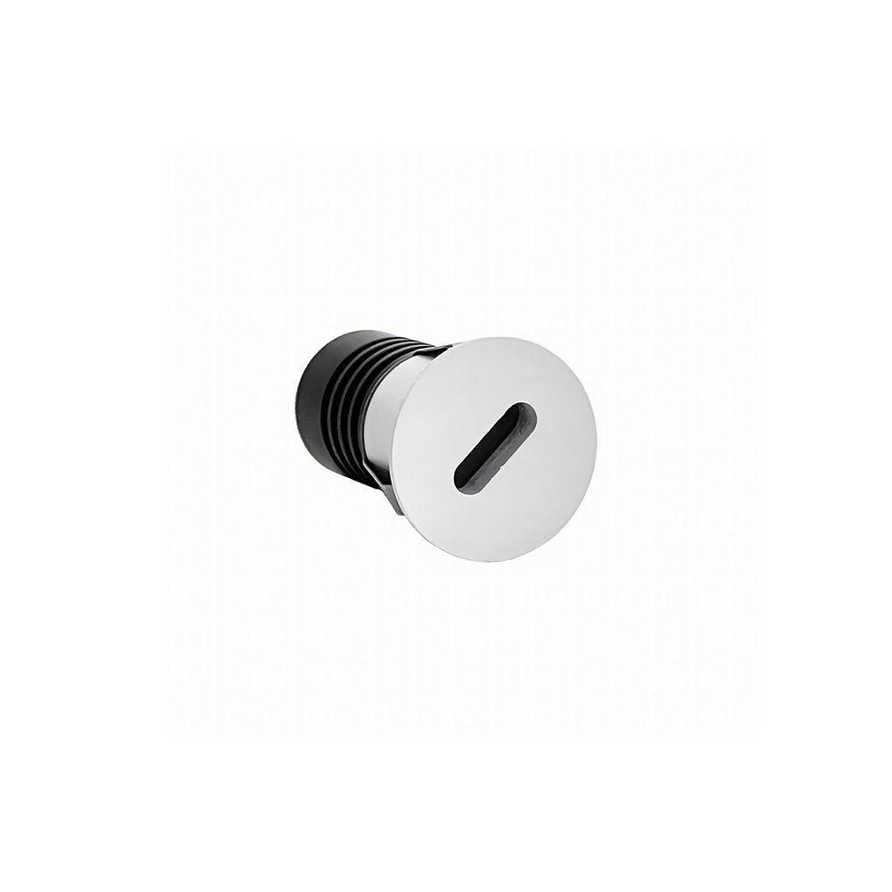Spot De Embutir Nordecor Domy Ini Mini Redondo Led Alto Irc 90 1w Bivolt Branco 3000k Luz Amarela 6520 - 1