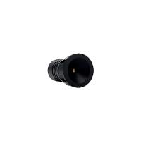 Spot De Embutir Nordecor Auko Ono Mini Redondo Led Alto Irc 90 1w Bivolt Preto 3000k Luz Amarela 6533 - 1