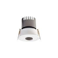 Spot De Embutir Nordecor Mayn Redondo Led Alto Irc 97 10w Bivolt Branco 2700k Luz Amarela 6510 - 5