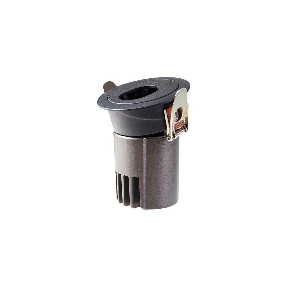 Spot De Embutir Nordecor Mayn Redondo Led Alto Irc 97 7w Bivolt Preto 2700k Luz Amarela 6509 - 4