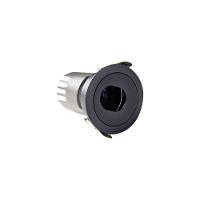 Spot De Embutir Nordecor Mayn Redondo Led Alto Irc 97 7w Bivolt Preto 2700k Luz Amarela 6509 - 1
