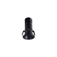 Spot De Embutir Nordecor Noa Mini Redondo Led Alto Irc 90 1w Bivolt Preto 2700k Luz Amarela 6499 - 3