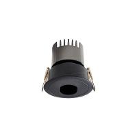 Spot De Embutir Nordecor Zaon Redondo Led Alto Irc 97 10w Bivolt Preto 2700k Luz Amarela 6515 - 5