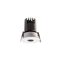 Spot De Embutir Nordecor Zaon Redondo Led Alto Irc 97 7w Bivolt Branco 2700k Luz Amarela 6512 - 5
