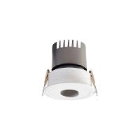 Spot De Embutir Nordecor Zaon Redondo Led Alto Irc 97 10w Bivolt Branco 2700k Luz Amarela 6514