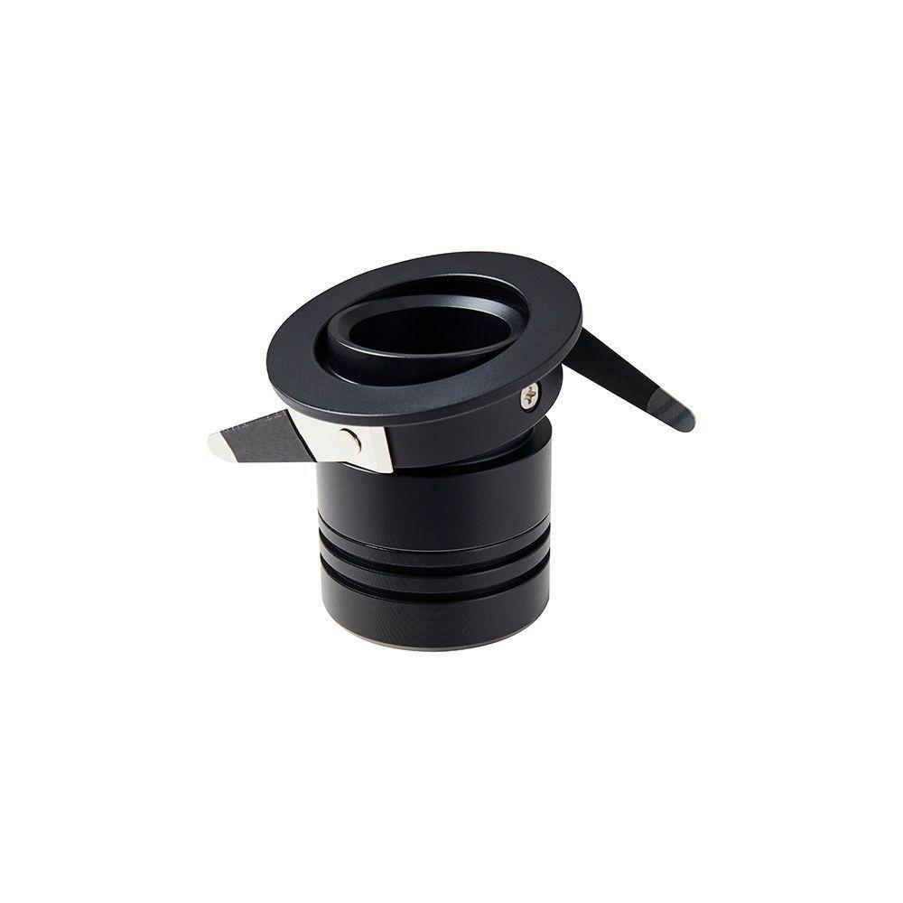 Spot De Embutir Nordecor Lun Redondo Led Alto Irc 90 10w Bivolt Preto 2700k Luz Amarela 6507 - 4