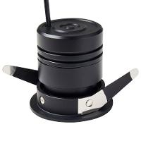 Spot De Embutir Nordecor Lun Redondo Led Alto Irc 90 10w Bivolt Preto 2700k Luz Amarela 6507 - 3