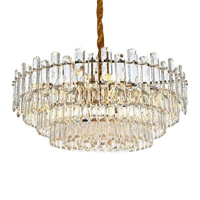 Lustre Pendente Nordecor Koine 2909 80cm Ouro Brilho E14 Bivolt