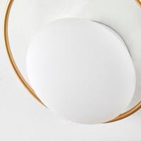 Arandela Nordecor Niza 6w Led Bivolt Dourado Fosco - 2