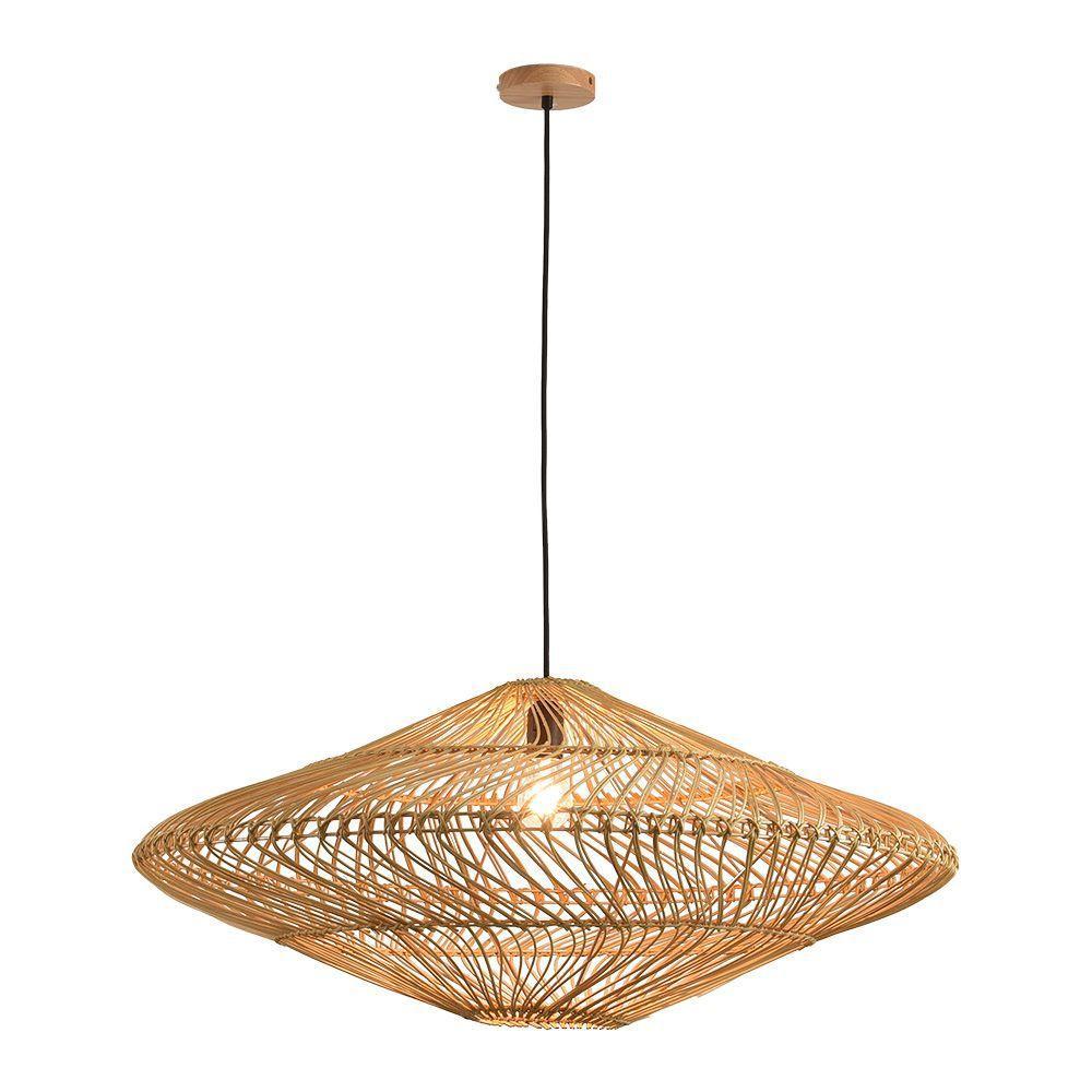 Lustre Pendente Skylight ôtaki 4045 G Rattan E27 Bivolt - 3