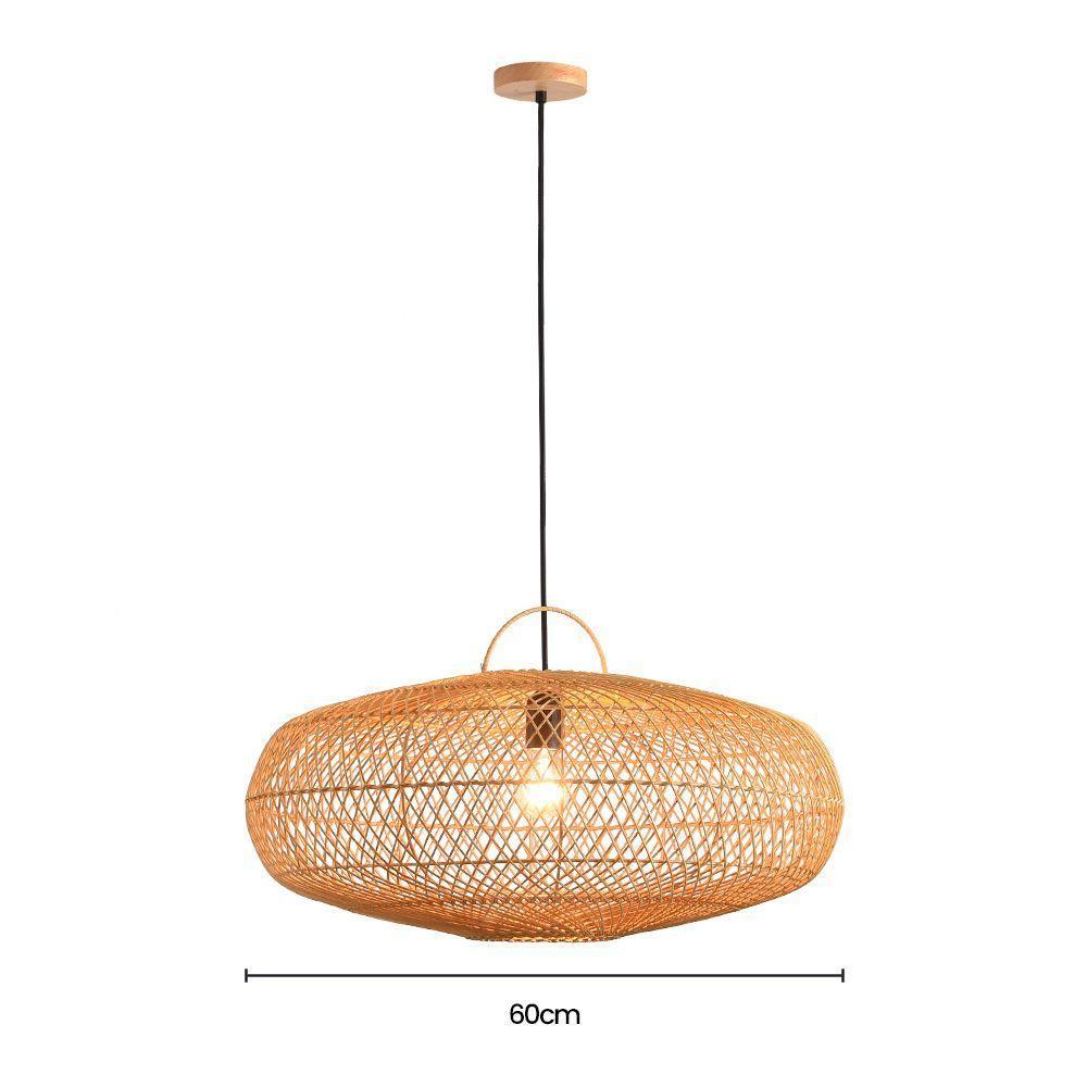 Lustre Pendente Skylight ôtaki 4047 M Rattan E27 Bivolt - 2