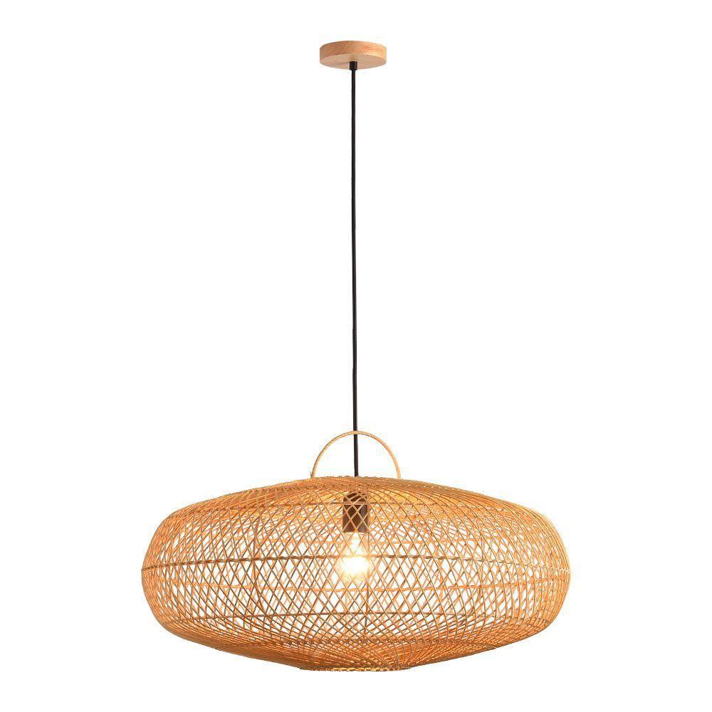 Lustre Pendente Skylight ôtaki 4047 M Rattan E27 Bivolt - 3