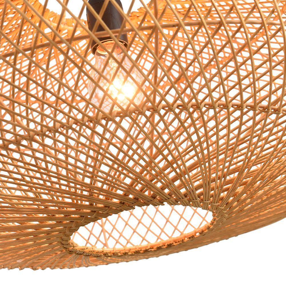 Lustre Pendente Skylight ôtaki 4047 M Rattan E27 Bivolt - 4