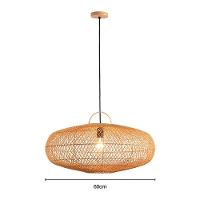 Lustre Pendente Skylight ôtaki 4047 M Rattan E27 Bivolt - 2