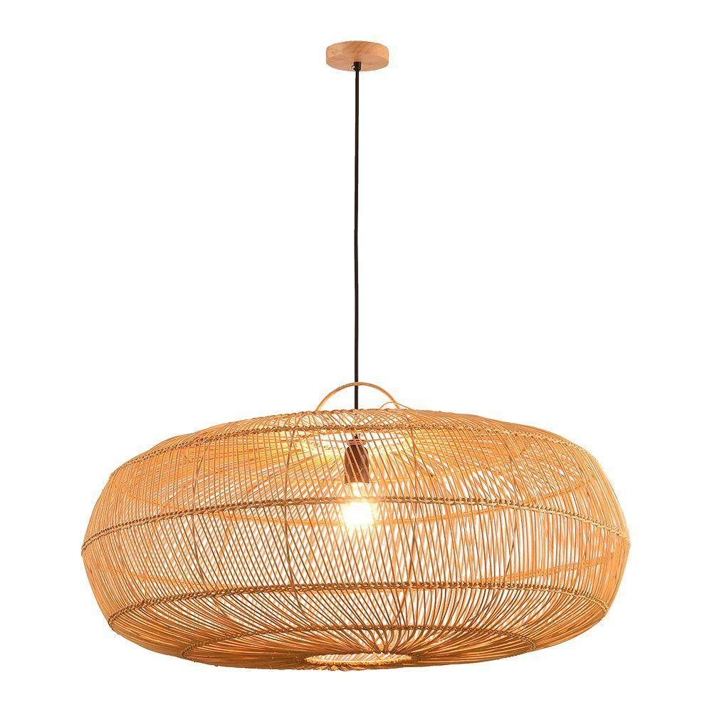 Lustre Pendente Skylight ôtaki 4046 G Rattan E27 Bivolt - 2