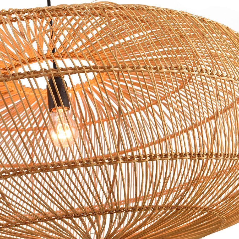 Lustre Pendente Skylight ôtaki 4046 G Rattan E27 Bivolt - 3