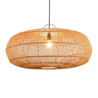 Lustre Pendente Skylight ôtaki 4046 G Rattan E27 Bivolt - 1