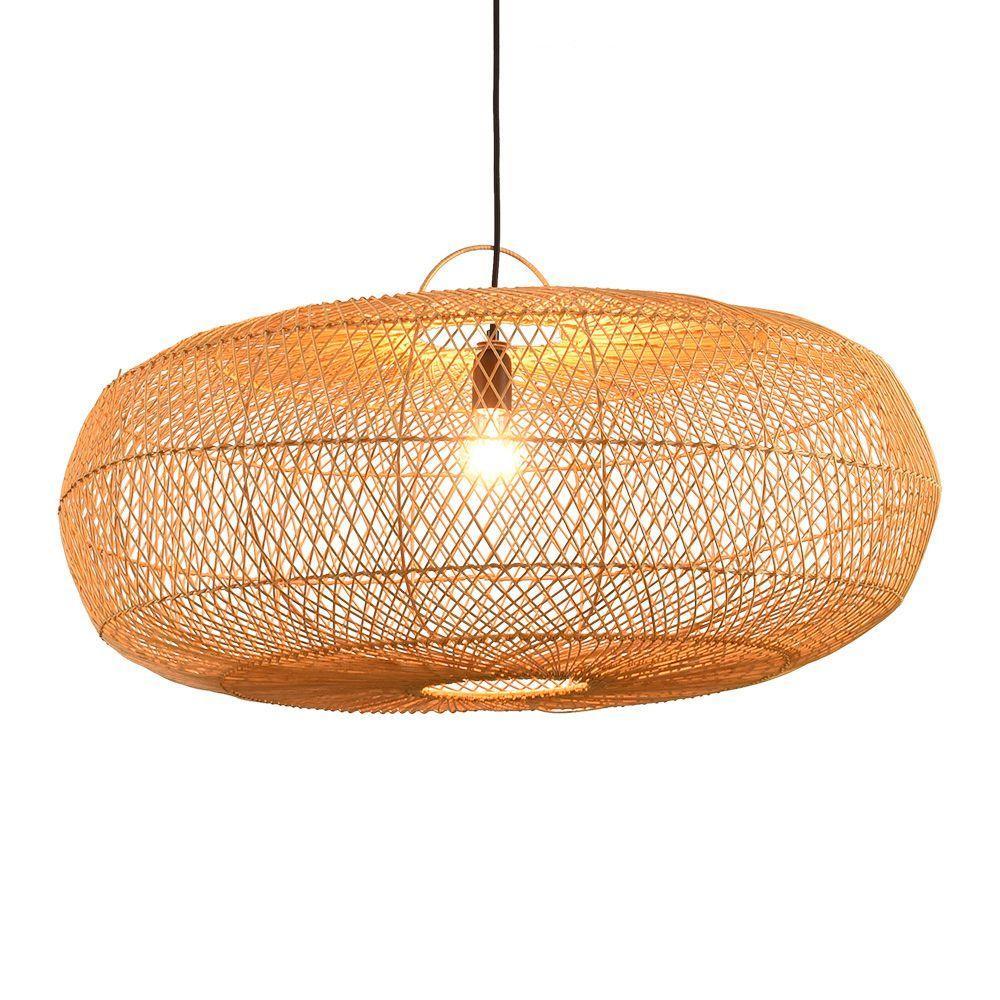 Lustre Pendente Skylight ôtaki 4047 G Rattan E27 Bivolt - 1