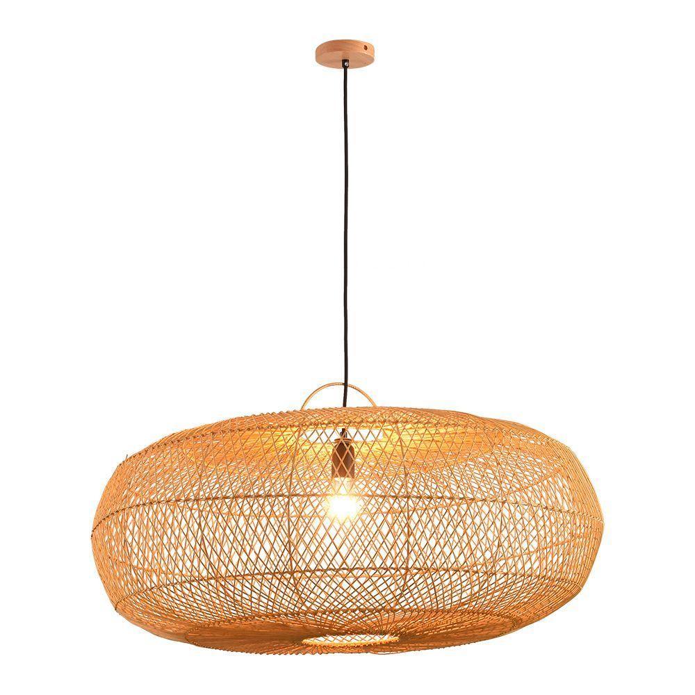 Lustre Pendente Skylight ôtaki 4047 G Rattan E27 Bivolt - 3