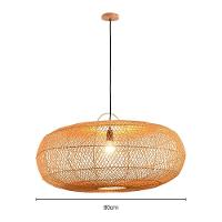 Lustre Pendente Skylight ôtaki 4047 G Rattan E27 Bivolt - 2