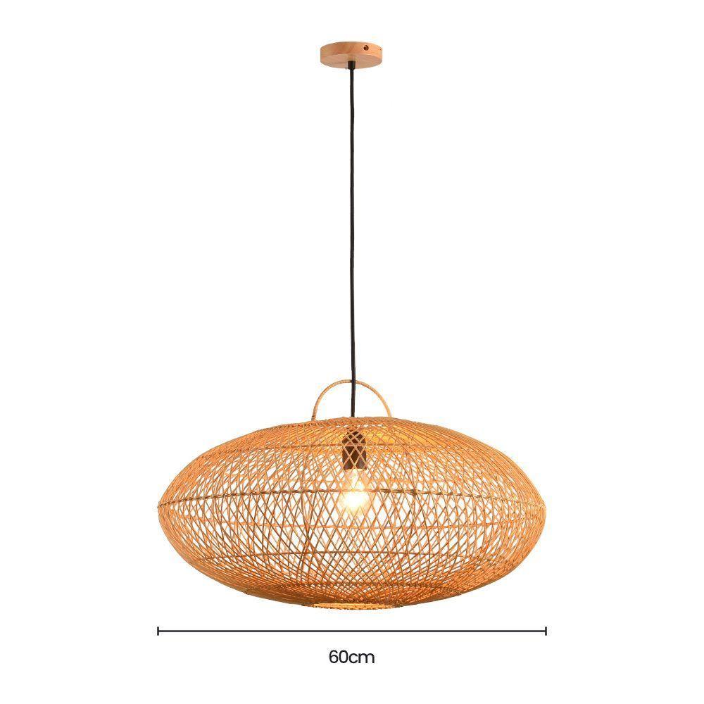 Lustre Pendente Skylight ôtaki 4058 M Rattan E27 Bivolt - 2