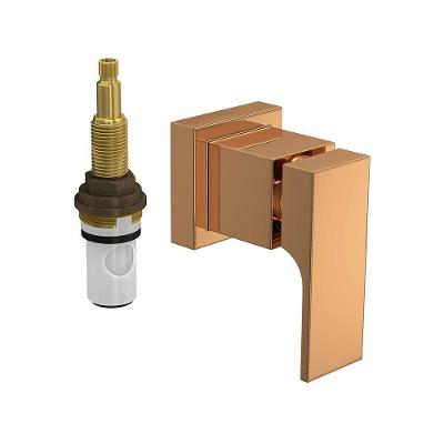 Acabamento Para Registro De Pressão Deca Unic 4916.gl90.pq.rd 1-2"e 3-4" Red Gold