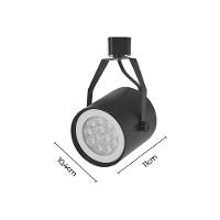 Spot Direcionável Para Trilho Nordecor Lille Par 30 E27 Bivolt Preto 6031 - 2