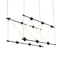 Lustre Pendente Nordecor Juli 2731 Preto Led Bivolt - 1