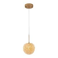 Lustre Pendente Nordecor Jou 2736 Ouro Champagne G9 Bivolt - 3