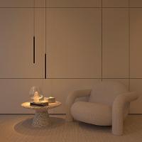 Pendente Led Para Trilho Magnético Nordecor Magnetic Track Kay Lin 2845 40cm 48v 3000k Luz Amarela - 6