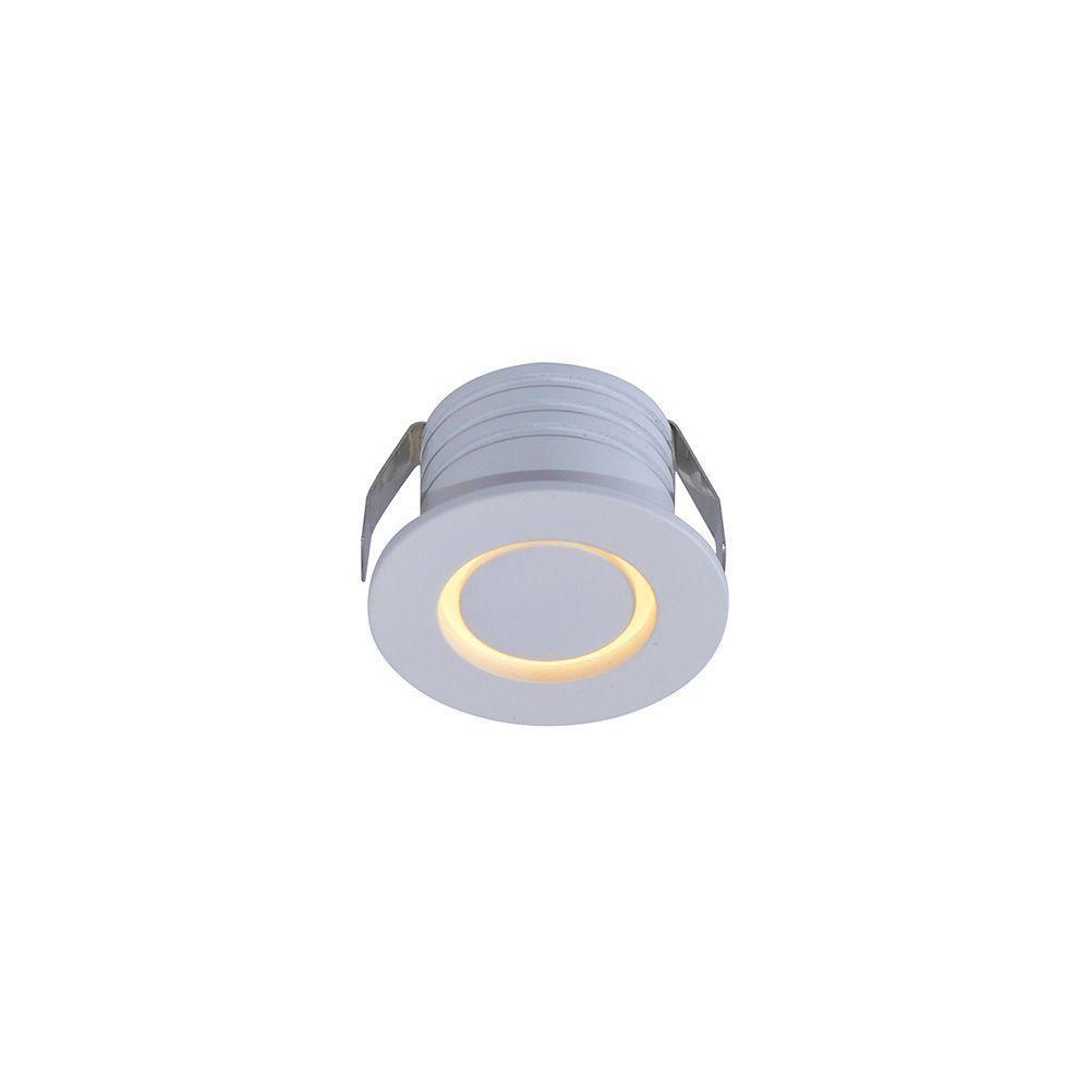 Spot De Embutir Nordecor Nobi Mini Led 3w Bivolt Branco 3000k Luz Amarela - 1