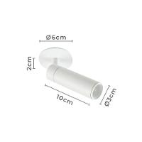 Spot Direcionável De Embutir Nordecor Blet Led 5w Bivolt Branco 6337 - 3