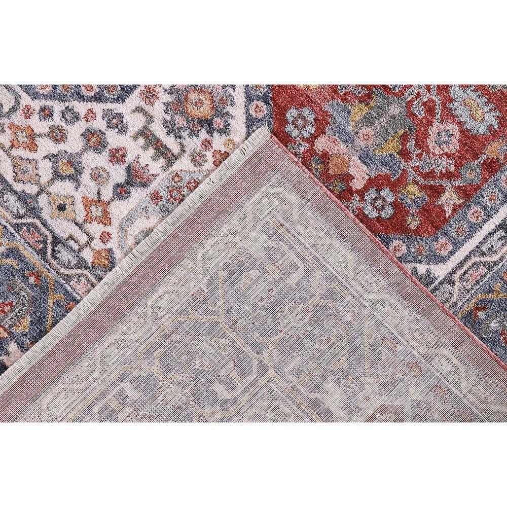 Tapete Para Sala Coliseo 05 Cinza e Vermelho 1,00x1,50m - 5