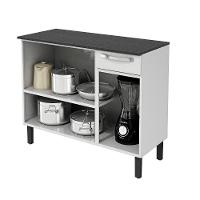 Balcão Aço 3 Portas 2 Gavetas C-tampo Rose - Itatiaia - 6