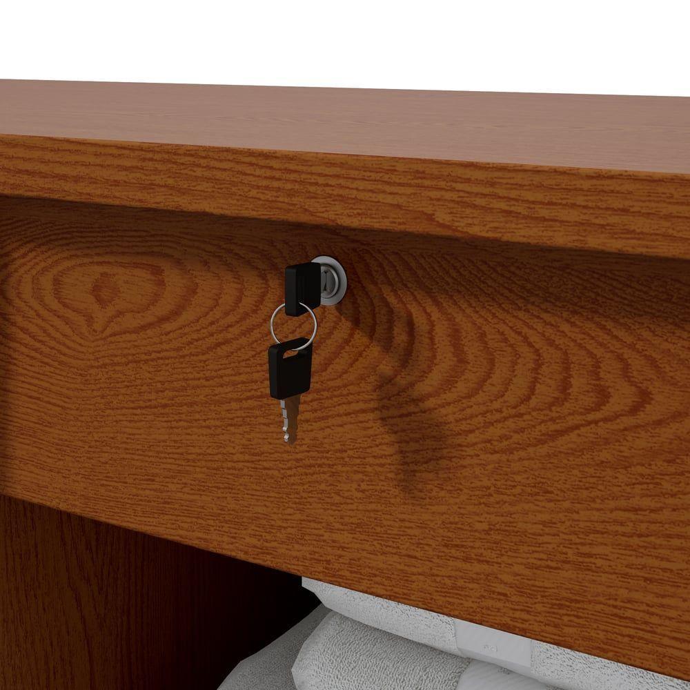 Comoda Sapateira Vedra 7 Gavetas 2 Portas - Lopas - 5