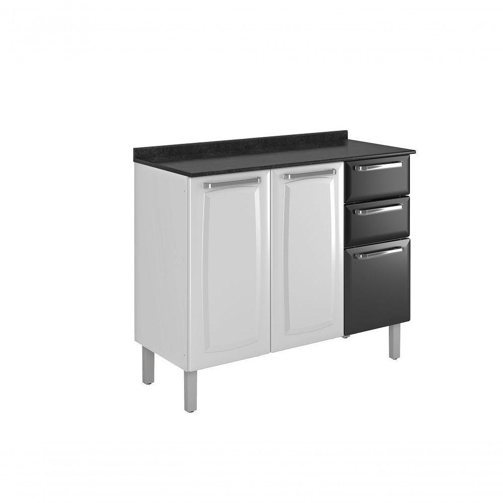 Balcão 3 Portas 2 Gavetas Tampo Luce - Itatiaia - 2