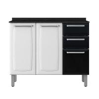 Balcão 3 Portas 2 Gavetas Tampo Luce - Itatiaia - 1