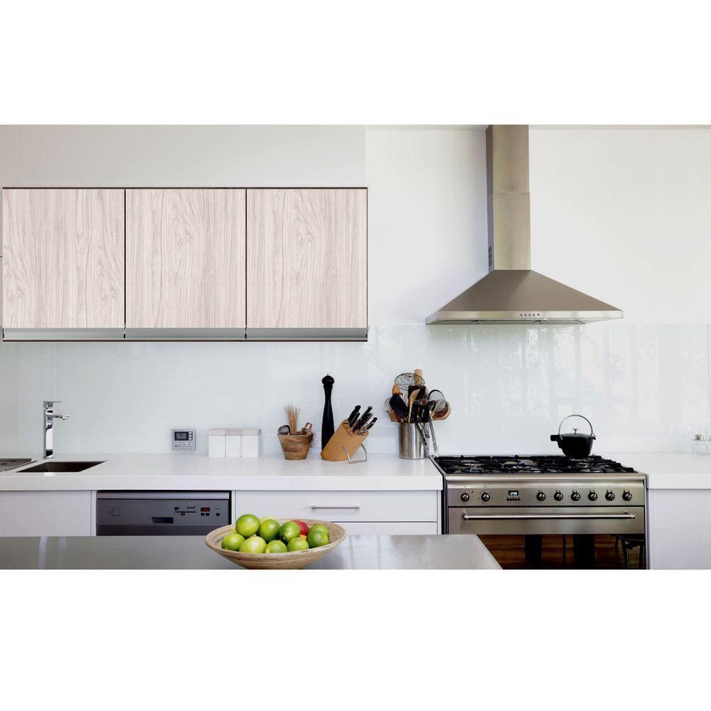 Armário Aéreo P- Cozinha Andreia 120cm C- 3 Portas Cast-avelã - Ajl Móveis - 2