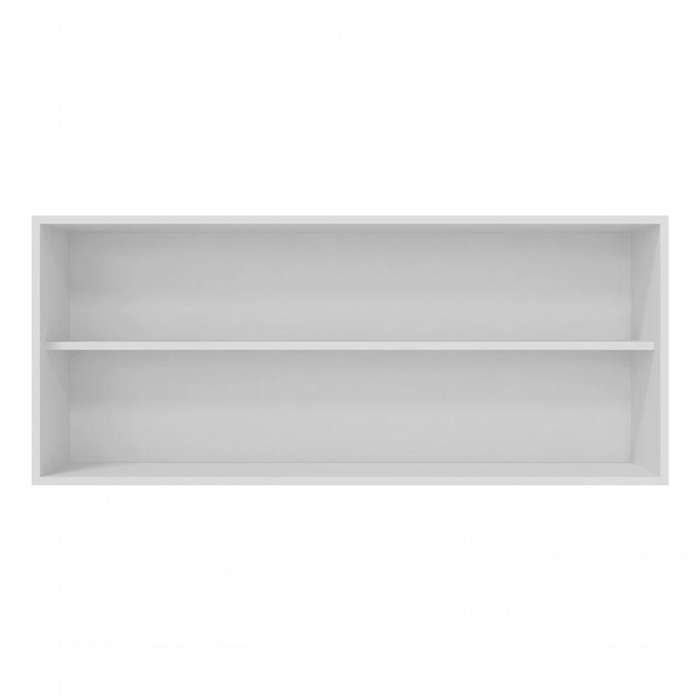 Armário Módulo Aéreo Andreia 120cm 3 Portas - Ajl Móveis Branco - 3