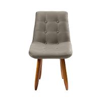 Cadeira Poltrona Jade Sala Estar Penteadeira Veludo Marfim - 5