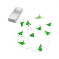 Kit 5 Cordão Luminoso Natalino 10 Leds Mini árvore Taschibra - 1