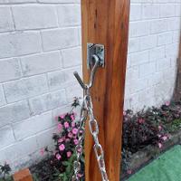 Banco Balanço Com Pergolado Madeira Peroba Rosa Sudeste Rústico - 6